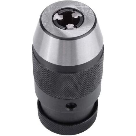 Hochleistungs-Bohrfutter 0–13 mm 1/2 B16 schlüsselloses Stahlbohrfutter für elektrische Drehmaschinen (1/5)