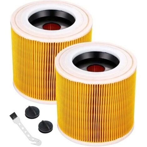 DTEKGAZ - 2er-Pack Filter für Kärcher WD3 Premium, WD2, WD3P, MV2, MV3 Staubsauger – WD3 Ersatzfilter – 6.414-552.0