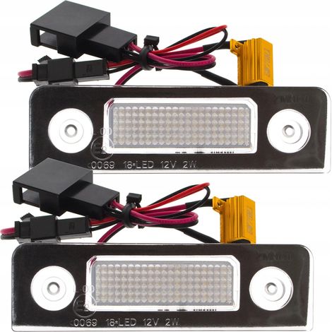 Kit luci targa a LED, AutoTune, per Skoda Octavia II FL, Skoda Roomster I (5J) (1/5)