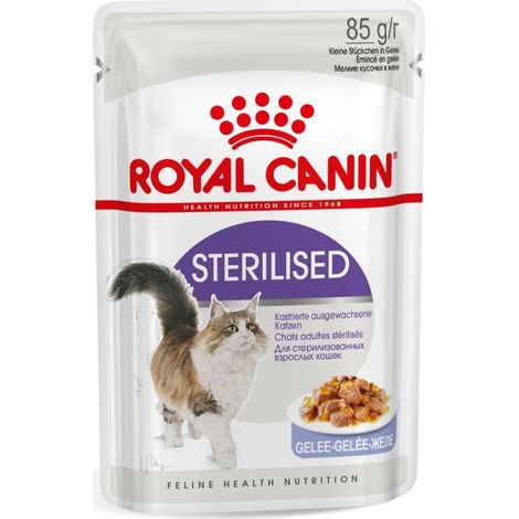 Royal Canin Cat Sterilised in Gelatina  - Royal Canin Cat Sterilised in Gelatina - Bustina Da 85 Gr (1/3)