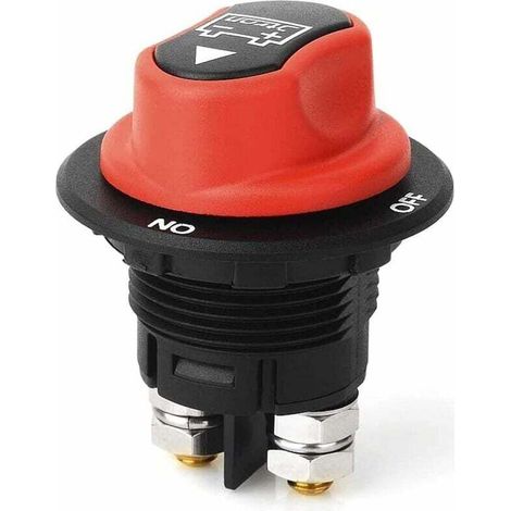 Coupe batterie 12v 300A moto Isolation de la batterie 32VDC max On-off 2P SPST Mini commutateur coupe batterie voiture (1/4)