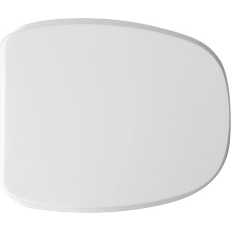 Sedile wc coprivaso per Pozzi Ginori vaso Italica Duo 39,7-46 x 36,5 cm copriwater con cerniere regolabili e sedile in legno colato (1/2)