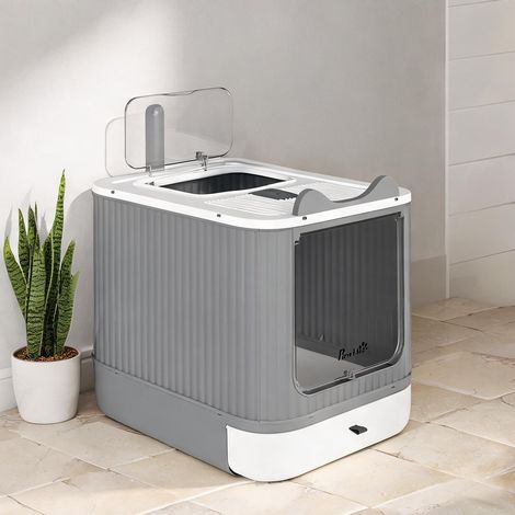 Bac à litière branco en aBS PP 44,5 x 34,5 x 40,5 cm (1/5)