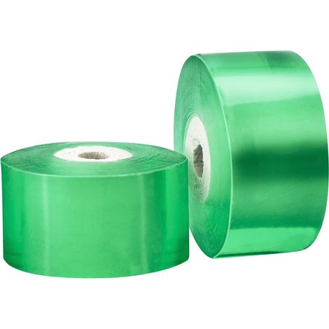 2 Rollen 3 cm x 100 m Veredelungsband, transparentes Veredelungsband für Obstbäume – Grün (1/4)