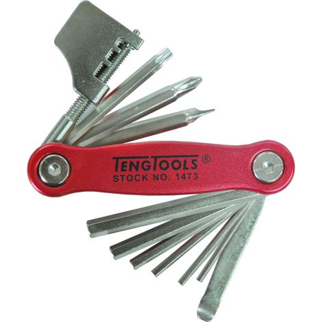 Llaves acodadas - Juego de bicicletas Teng Tools 1473