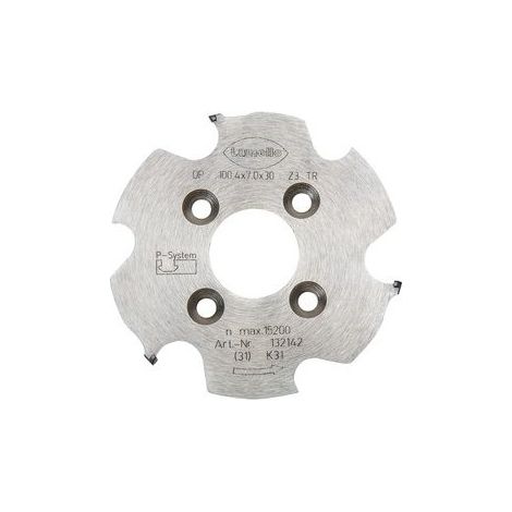 Fraise à rainurer CNC 100.4X7X30 - LAMELLO