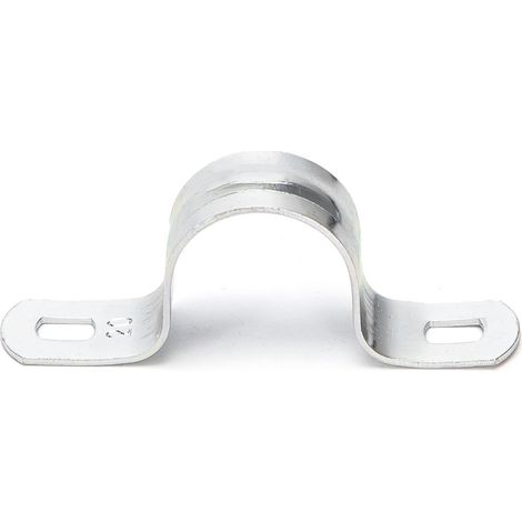 Staffa fissatubo in acciaio per Tubo 20mm 10pz Aigostar
