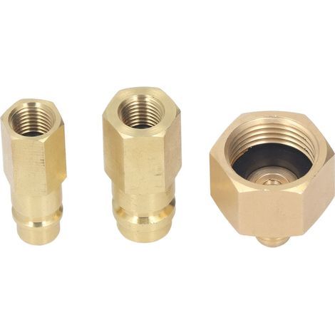 Adaptateur de conversion CA, montage haut et bas, raccord de mise à niveau pour kit de conversion de climatisation R134A (1/5)