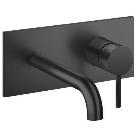 Façade mitigeur lavabo bec 225 mm Phi Imperial Black - CRISTINA ONDYNA PH25876