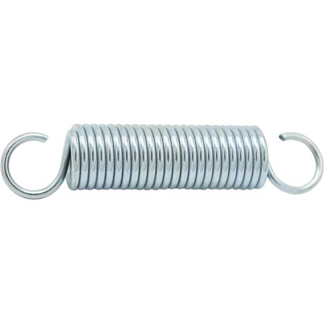 cyclingcolors Molle di trazione Meccaniche Universali Gancio a Spirale in Acciaio Zincato Fai da Te Auto Moto Giardino Molla 0,8x9x30mm (1/3)