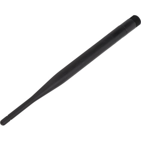 Antenne WiFi pliable SMA male broche centrale dorée 2.4GHz JB-2.4G-017 gain 6dBi pour routeur domotique noire (1/5)