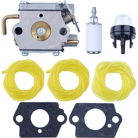 Kit de Filtro de la línea de Combustible del carburador para MTD Troy-Bilt TB10CS TB20CS TB65SS Ryobi & Ryan 775R 7843/753-05133 Recortadora para Walbro WT-827 (1/5)