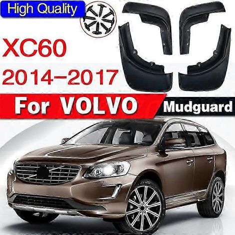 Pour Volvo XC60 2014-2017 : bavettes avant et arrière, accessoires de style automobile (4 pièces). (1/5)