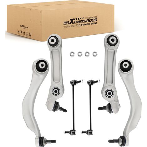 6 PIECES FRONT LOWER UPPER LH&RH CONTROL ARMS FOR BMW 5-SERIES F10 F11 F07 F18