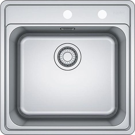 Franke Einbaubecken Bell BCX 210-51 Edelstahl Handbedienung (1/4)