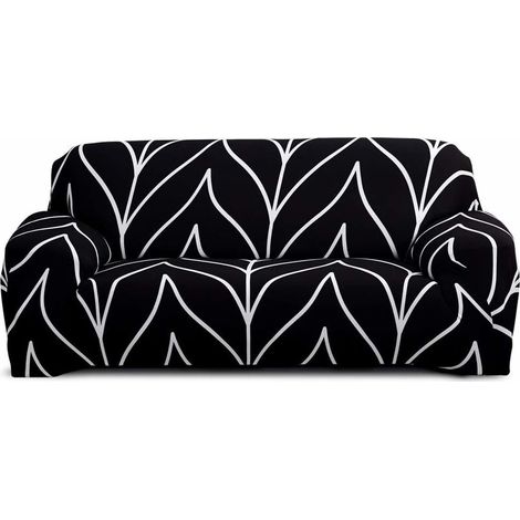 Funda elástica para sofá de 2 plazas, con reposabrazos (A, 2 plazas) (1/4)