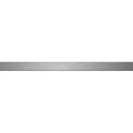I-Drain DZIGNSTONE - Grille de conception pour baignoires Solid Linear, longueur 89 cm, acier inoxydable brossé DP.GS.RM.0885 (1/2)