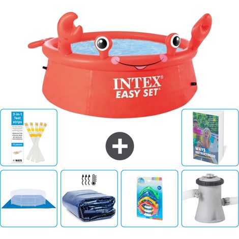 Intex Piscine Easy Set Ronde - Crabe - 183x51 cm - 7-pièces S46 (1/5)