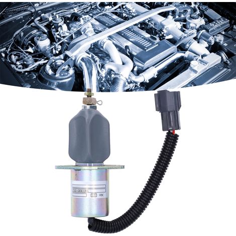 TOSD-03-019 12V Kraftstoffabsperr-Magnetventil (1/5)