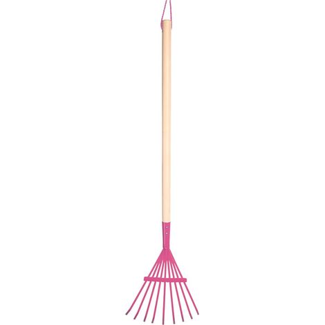 Esschert Design Kinderrechen Pink - FSC® Holz & Metall