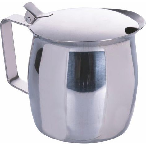 BRICCO IN ACCIAIO INOX 18/10 2TZ 320ML CON COPERCHIO