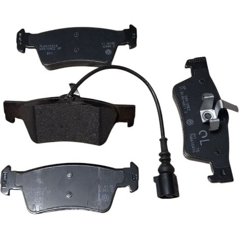 Pastiglie freno posteriori originali per vw t5 multivan dal 2003-2016