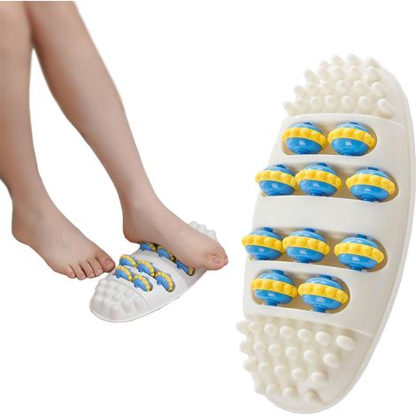 Rouleau de massage des pieds portable pour favoriser la circulation sanguine des pieds, réduction du stress, peut être utilisé dans l'eau (1/5)