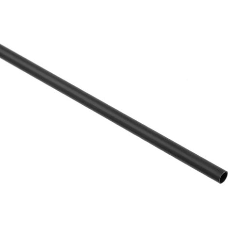 Guaina termoretraibile da 2,4 mm nera che si restringe 2:1 lunghezza 1,20 m