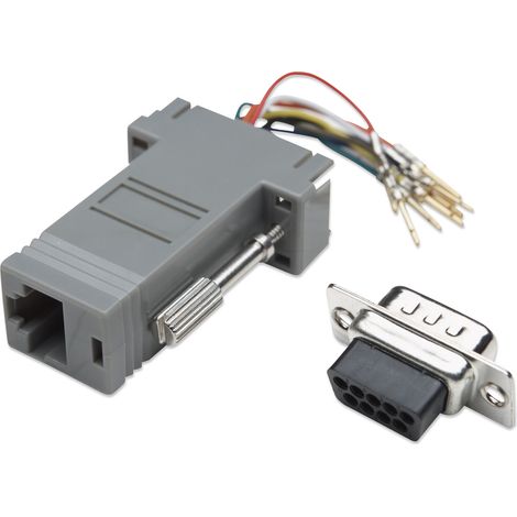 MANHATTAN Adattatore Modulare DB 9p. M/RJ45 8 fili (1/5)