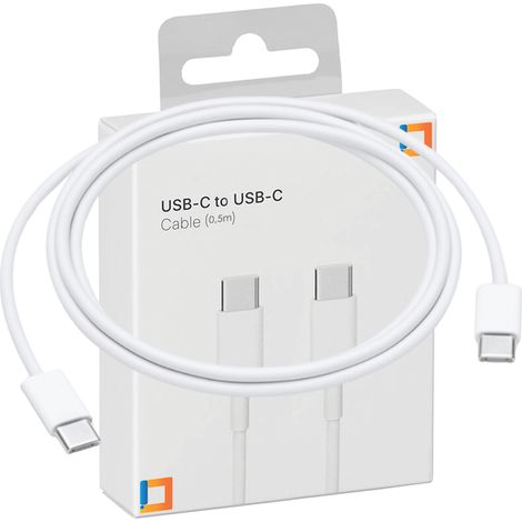 Caricabatterie CO2, cavo USB-C corto per ricarica rapida TIPO C per iPhone e MacBook, 0,5 m