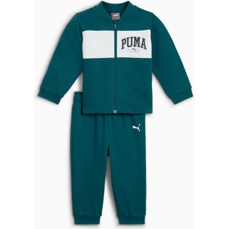 Puma Minicats Squad FL INF Trainingsanzug für Jungen, grün, 68333222, Größe 74 (1/2)