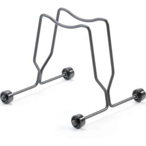 Andrys Rastrelliera Bici con Ruote Fisse 1 Posto- Ruote fino a 8cm - Nero