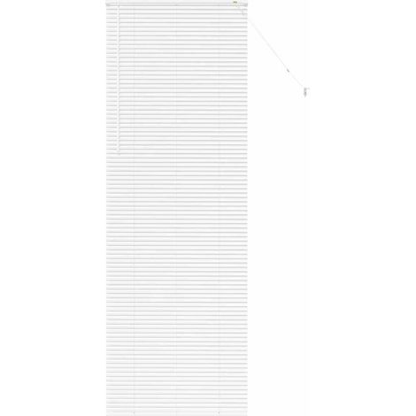 Maison Exclusive - Stores vénitiens Blanc 220 x 70 cm Aluminium