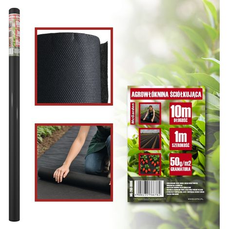 Agrotextile de paillage noir 50G 110M - MG-260-0006