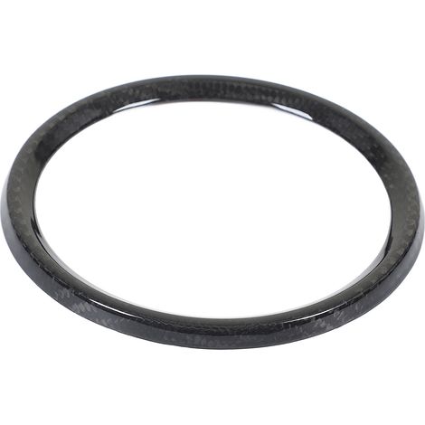 Zierleiste aus originaler Kohlefaser für das Armaturenbrett des Porsche 911 992, Ersatz-Zierring, Interieurleiste, 1-teilig, schwarz (1/5)