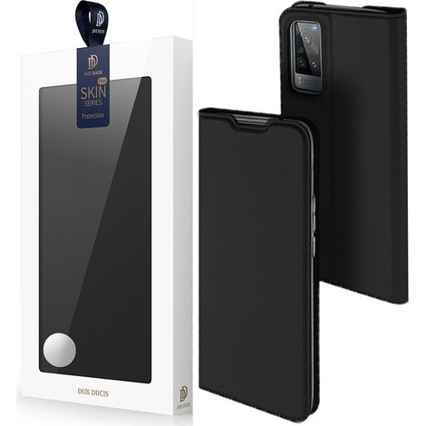Custodia con fondina Dux Ducis Skin Pro con chiusura a libro per Vivo X60, colore nero. (1/5)