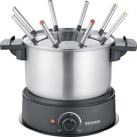 Severin FO 2470 appareil à fondue nero in acciaio inox 1,4 L