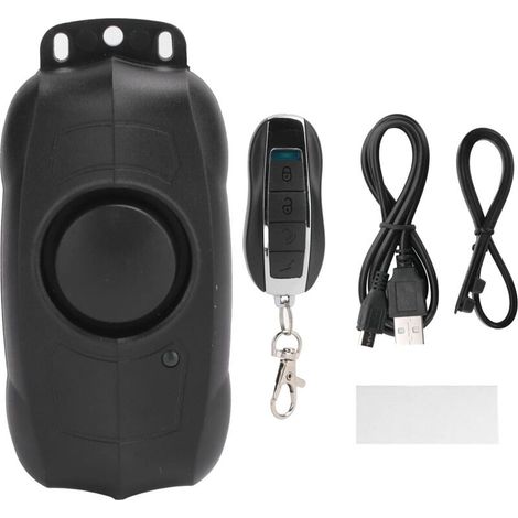 150dB antivol vélo moto alarme sécurité capteur de vibrations sans fil avec télécommande One Piece