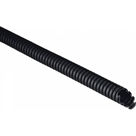 Tubo corrugato con tirafilo D. 32 mm. Rotolo da 25 m.