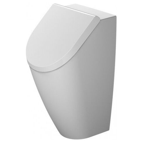 Duravit ME by Starck Urinal 30x35cm sans bord 0,5 L, avec noeud papillon, Coloris: Couleur intérieure blanche, couleur extérieure blanche, avec HygieneGlaze - 2812302007