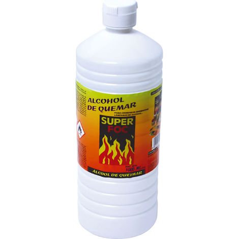 Alcool brûlant 1000ml Super Foc (1/2)
