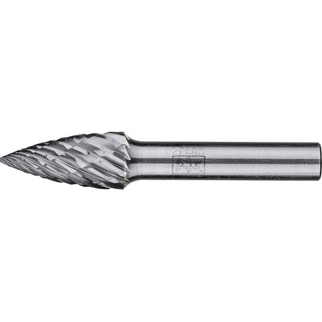 PFERD TOOLS Hartmetall Hochleistungsfrässtift CAST Spitzbogen SPG Ø 12x25 mm Schaft-Ø 8 mm für Gußeisen (1/4)