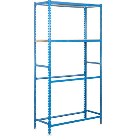 Simonrack Metallregal blau 120 cm Breite