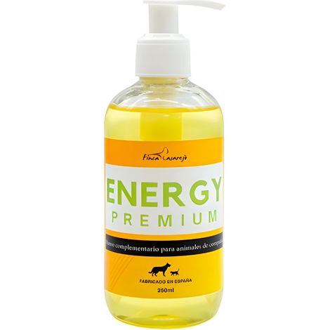 Suplemento Energético para Perros y Gatos - Energy Premium 250 ml - Aporta Vitalidad y Energía a tu Mascota en Épocas de Mayor Desgaste Energético - Fácil de Aplicar - Sabor Apetecible