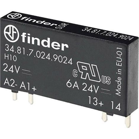 Finder Halbleiterrelais 34.81.7.024.9024 Schaltspannung (max.): 33 V/DC Sofortschaltend 1 St. (1/3)