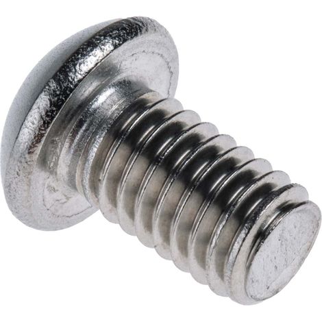 Vis à six pans creux, M6 x 10mm, tête Vis bombée à tête creuse hexagonale, en Acier Inoxydable ( Prix pour Sachet de 100 ) (1/3)