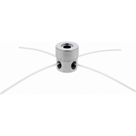 Gt Garden – Tête de débroussailleuse en aluminium – Compatible avec fils 3 à 4,7 mm – Pour travaux intensifs sur végétation dense