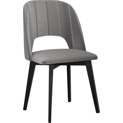 Silla Victorville 370, Negro, 83x48x54cm, Tapiz, De madera (1/4)