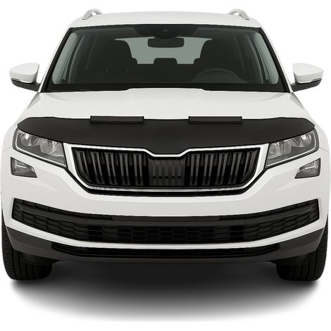 OMAC Protège Capot pour Skoda Kodiaq 2016-2026 Masque de Voiture Vinyle Noir (1/5)