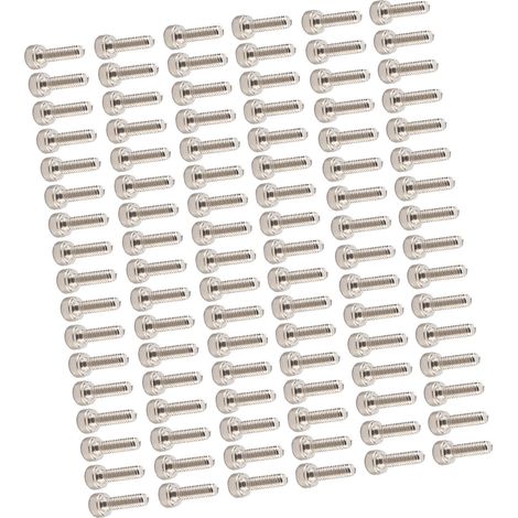 Vis à tête cylindrique creuse hexagonale M3 en acier inoxydable 304 (M310) (1/5)